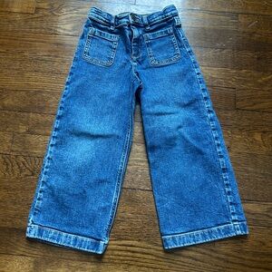 Crewcuts wide leg jeans - size 6